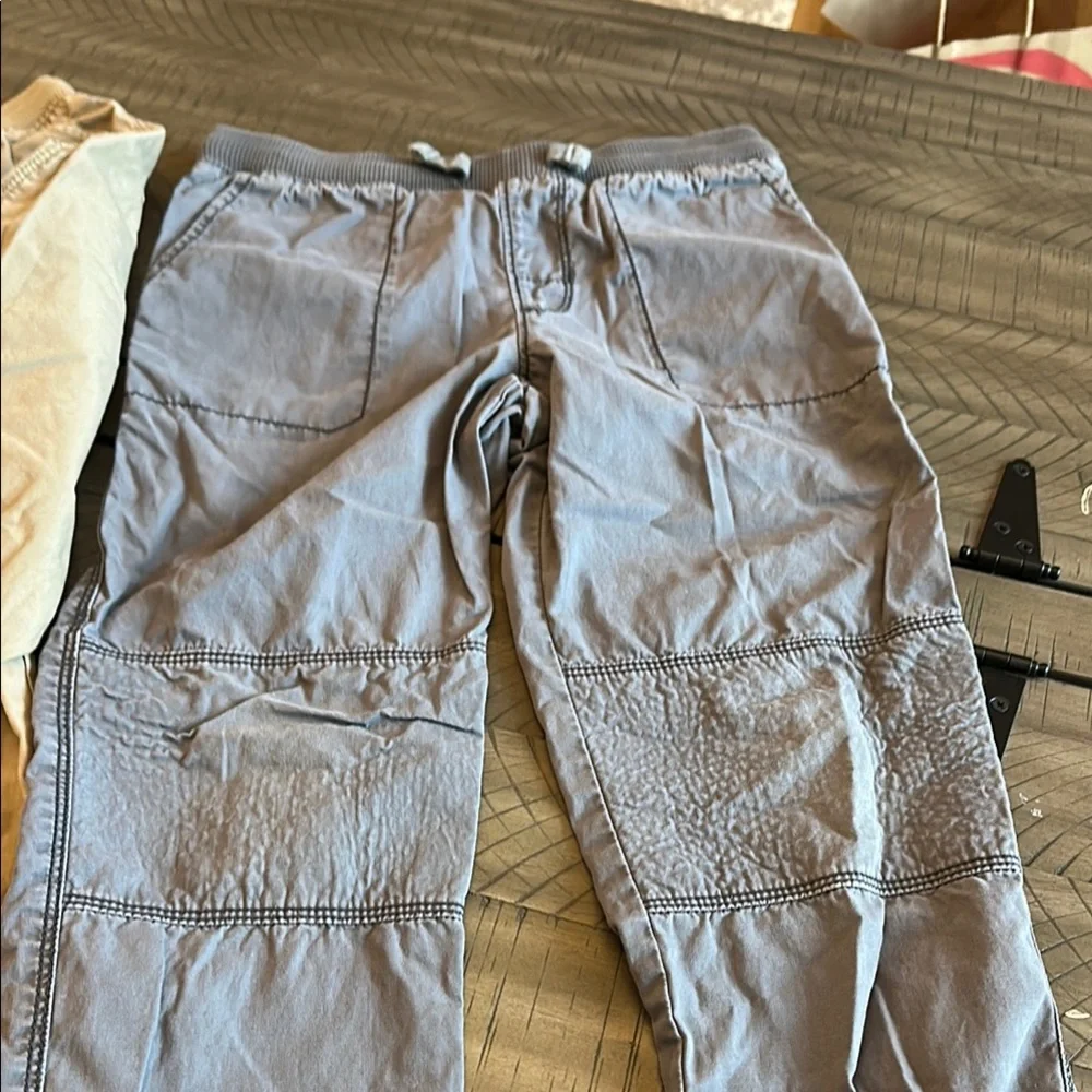 BUNDLE-  Carter's Kids Casual drawstring pants in Khaki and Gray cotton